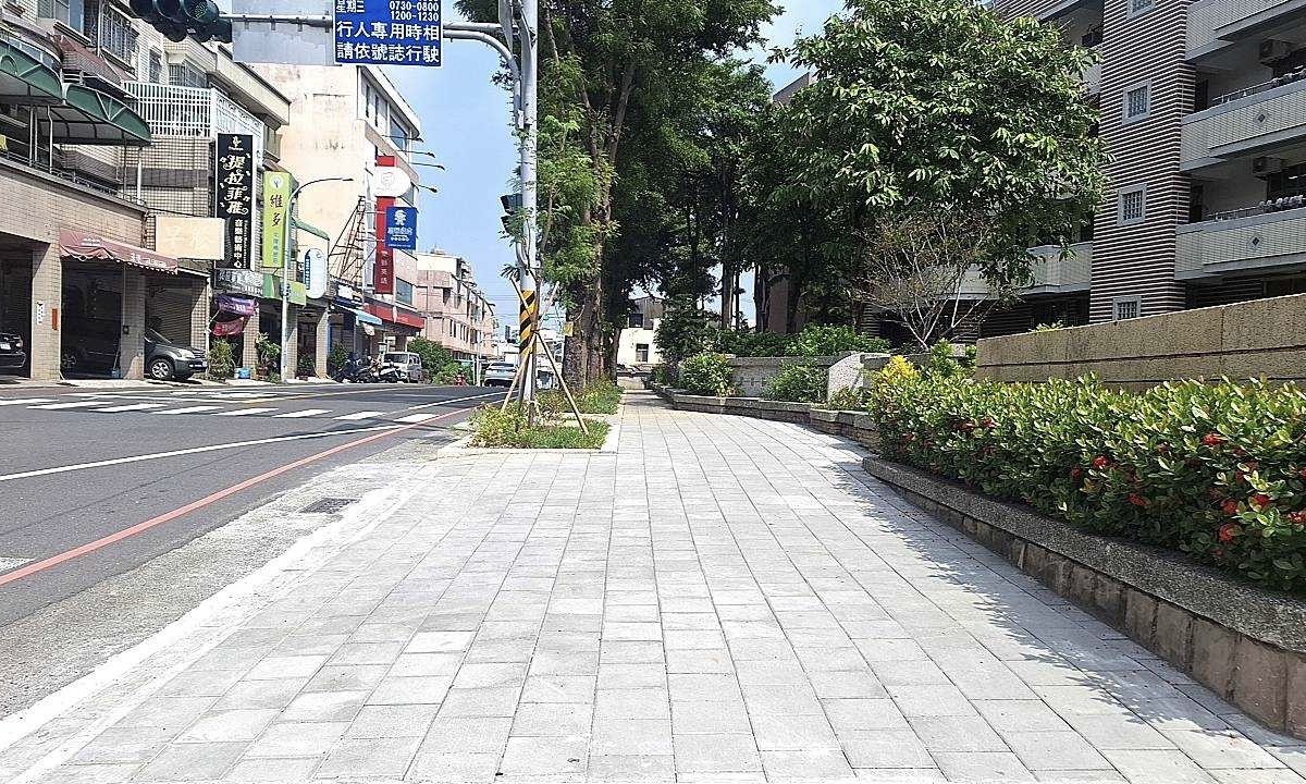 校園成為綠廊道 永信國小通學步道完工