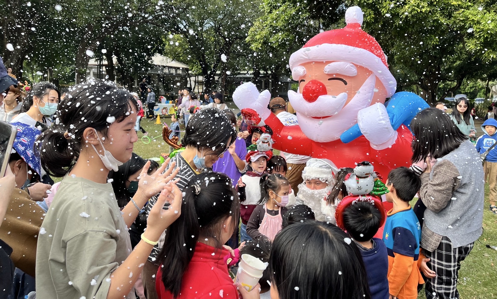 臺南耶誕跨年第二場親子活動麻豆總爺登場